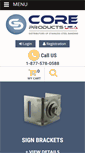 Mobile Screenshot of coreproductsusa.com